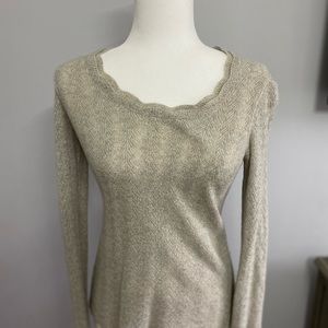 Silver threaded sweater